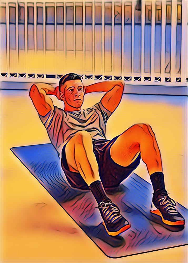  abs workout gym image SIT - UPS 