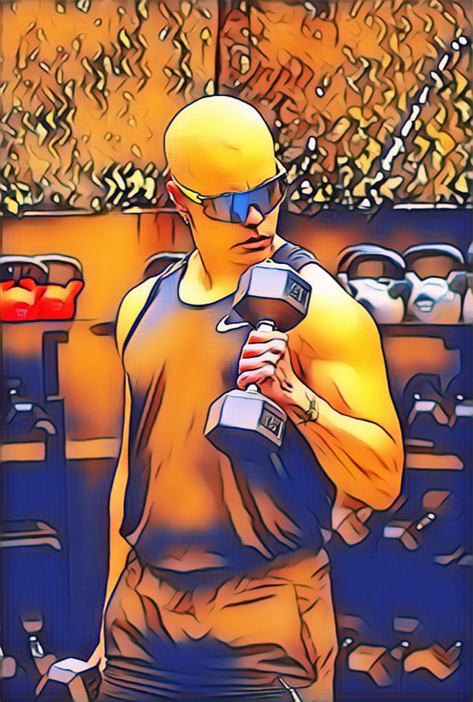 Dumbbell Hammer Curl image  